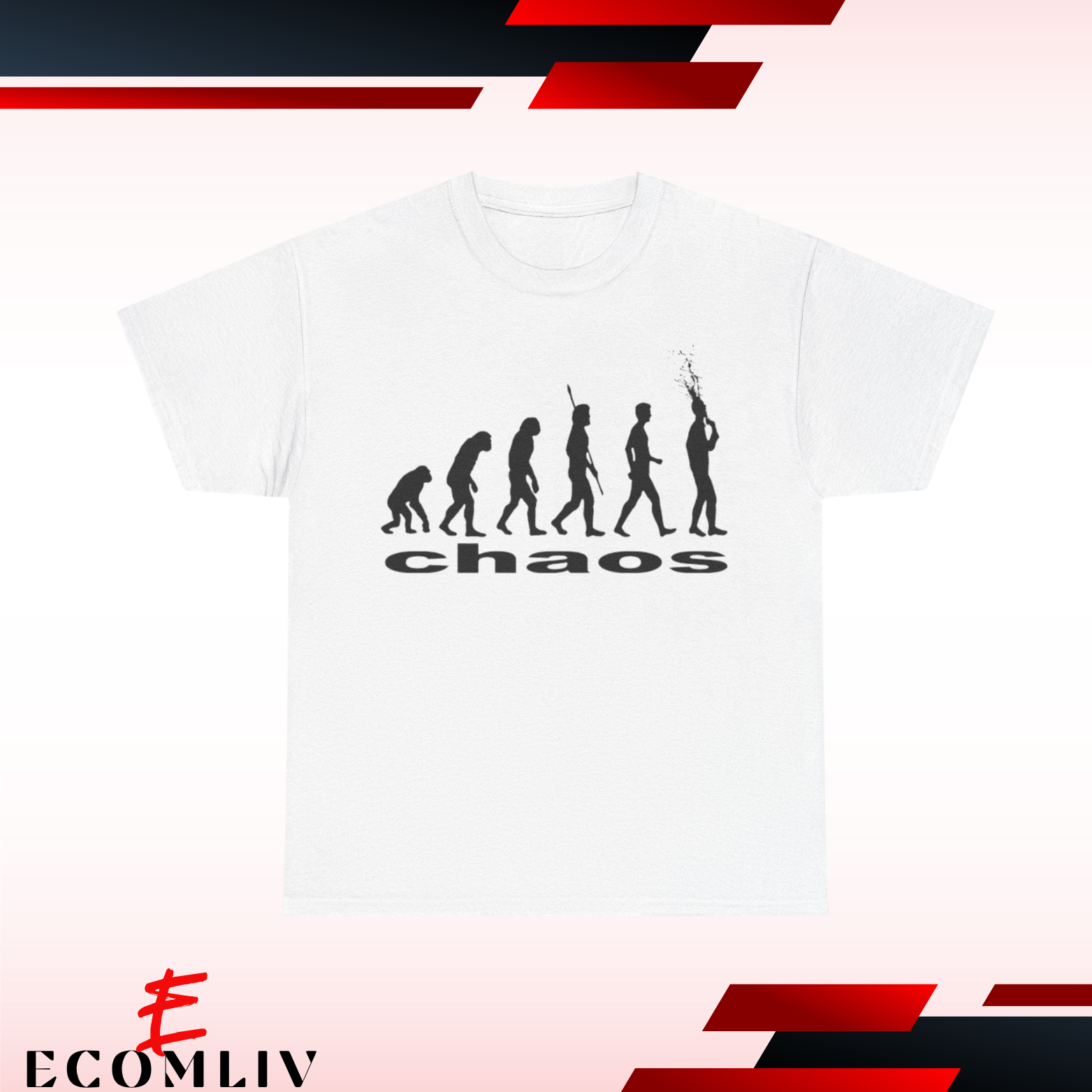 Ken Carson More Chaos Evolution Tee, Album Tour Merch T-Shirt